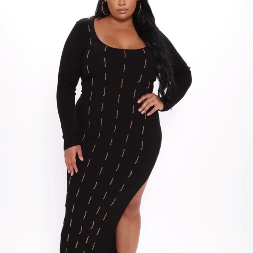 Fashionova plus size chain dress 2x